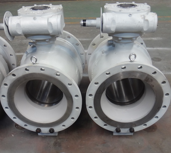 Gear Operate Flange Top Entry Ball Valve
