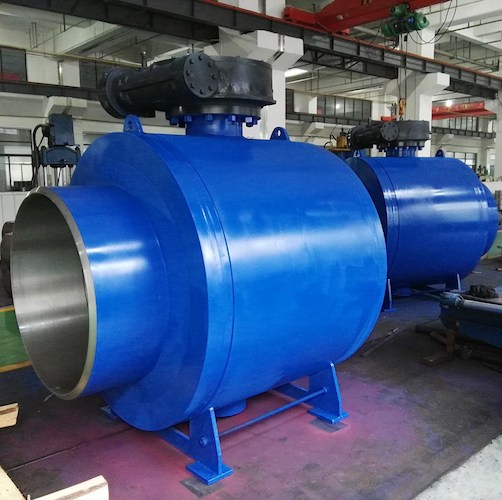 Gear Operated Fully Welded Ball Valve